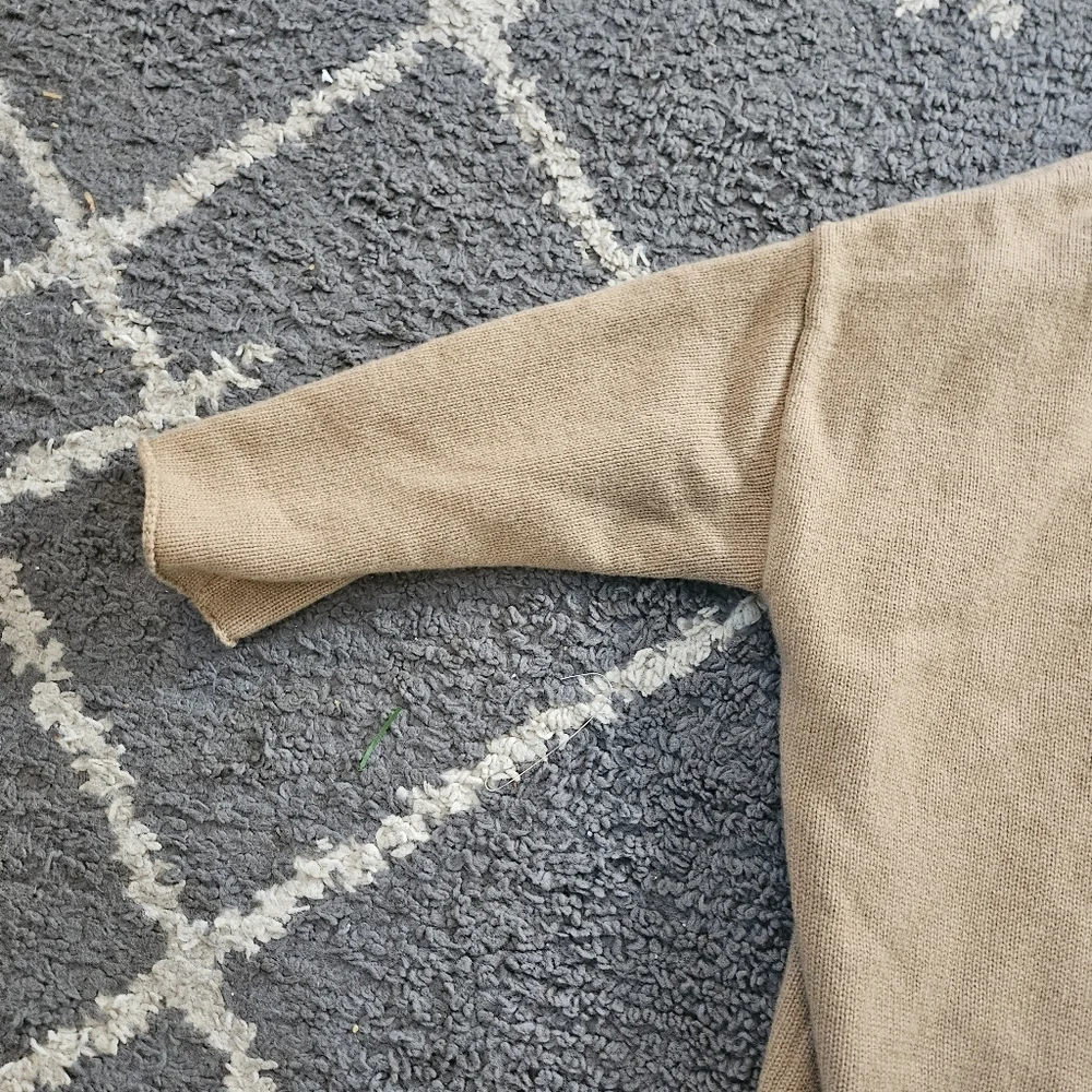 GENTLE HERD 100% Wool Long Cardigan With Pockets - Picture 6 of 7